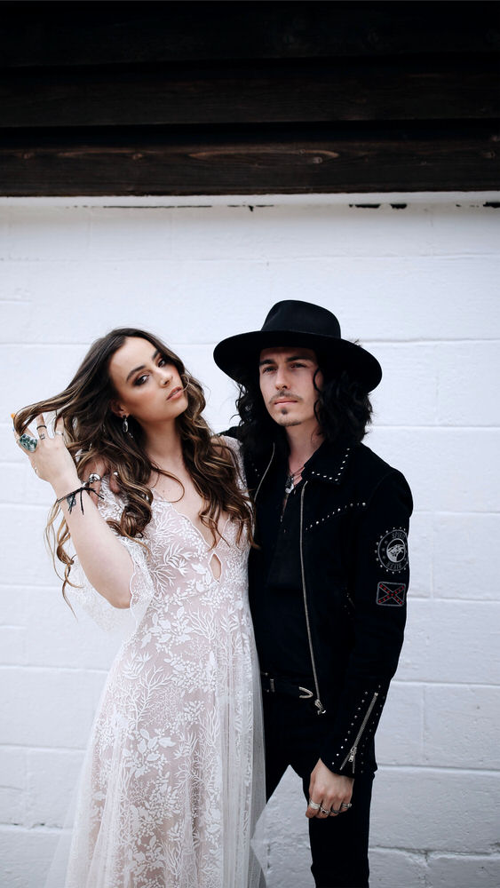 Featured in Rock n Roll Bride